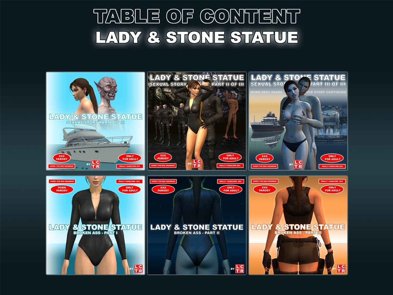 Lady & Stone Statue: Pictures Edition 4