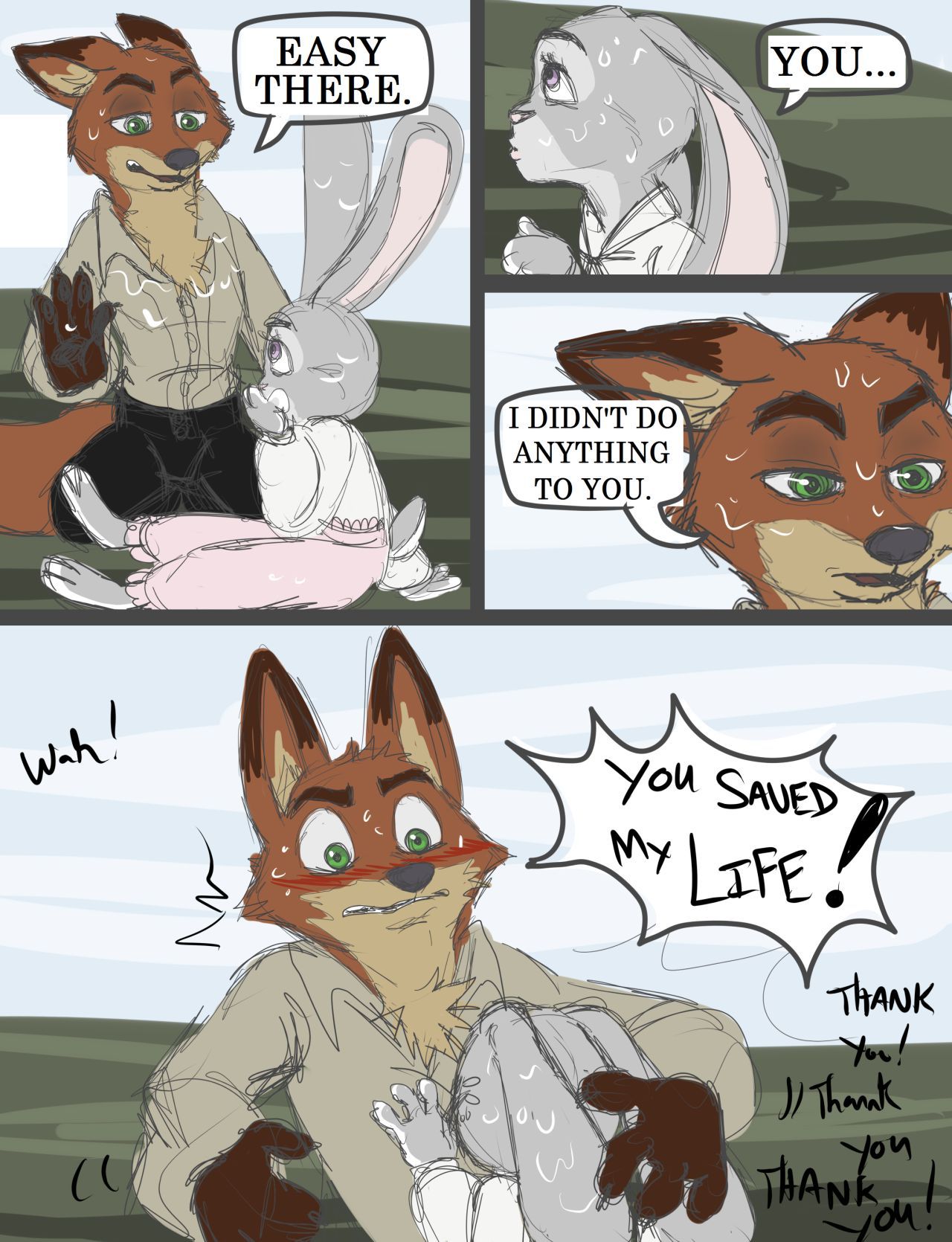 WildeHopps Civil War AU (Zootopia) [in progress] 10