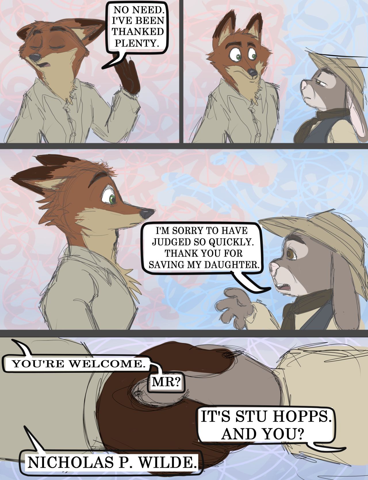 WildeHopps Civil War AU (Zootopia) [in progress] 14