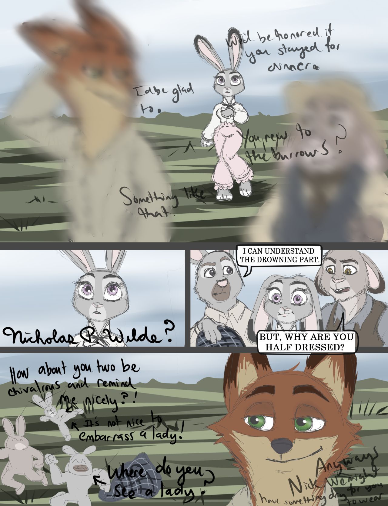 WildeHopps Civil War AU (Zootopia) [in progress] 15