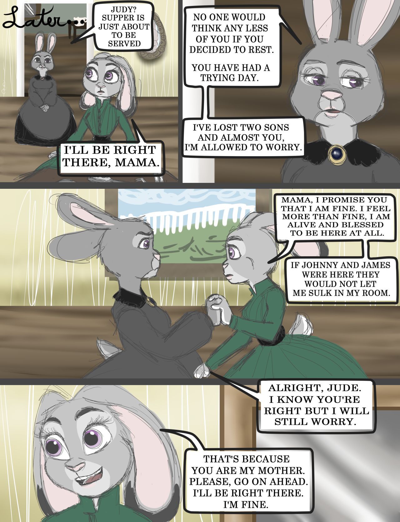 WildeHopps Civil War AU (Zootopia) [in progress] 16