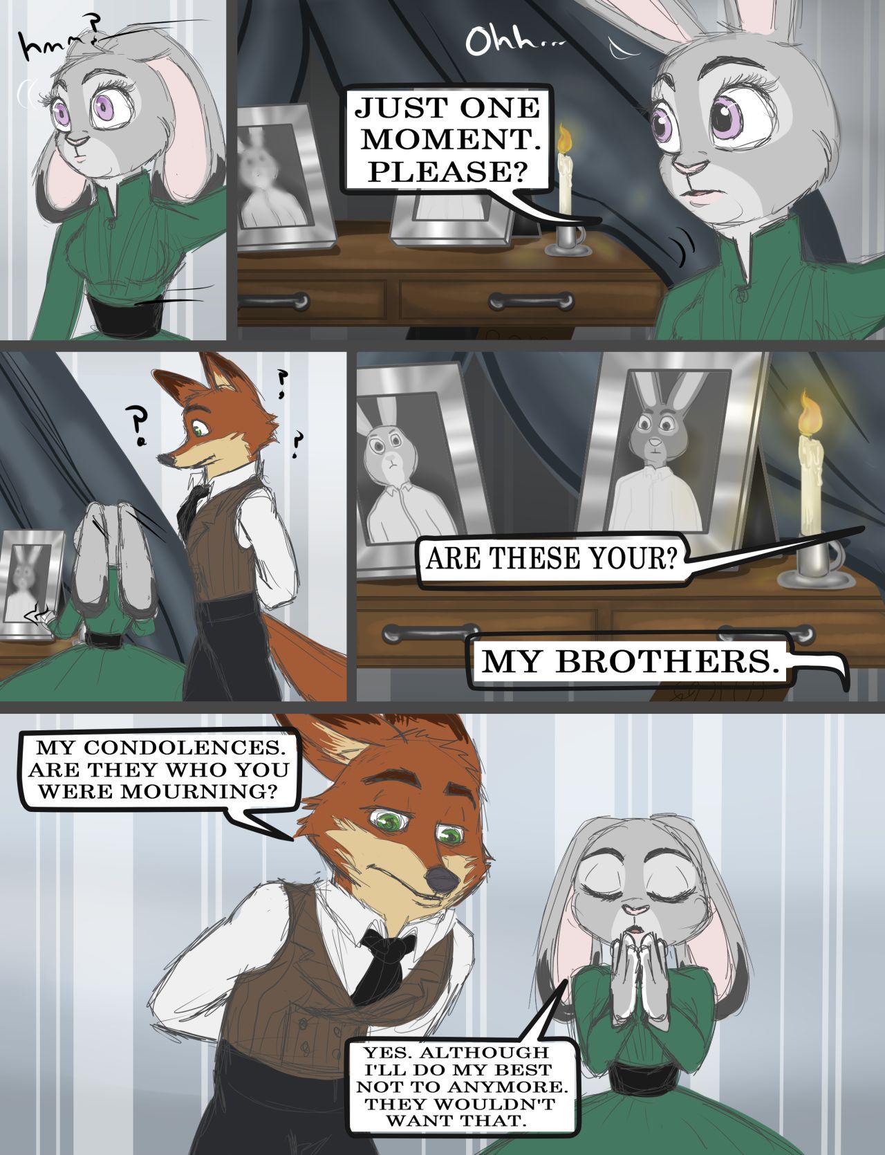 WildeHopps Civil War AU (Zootopia) [in progress] 21