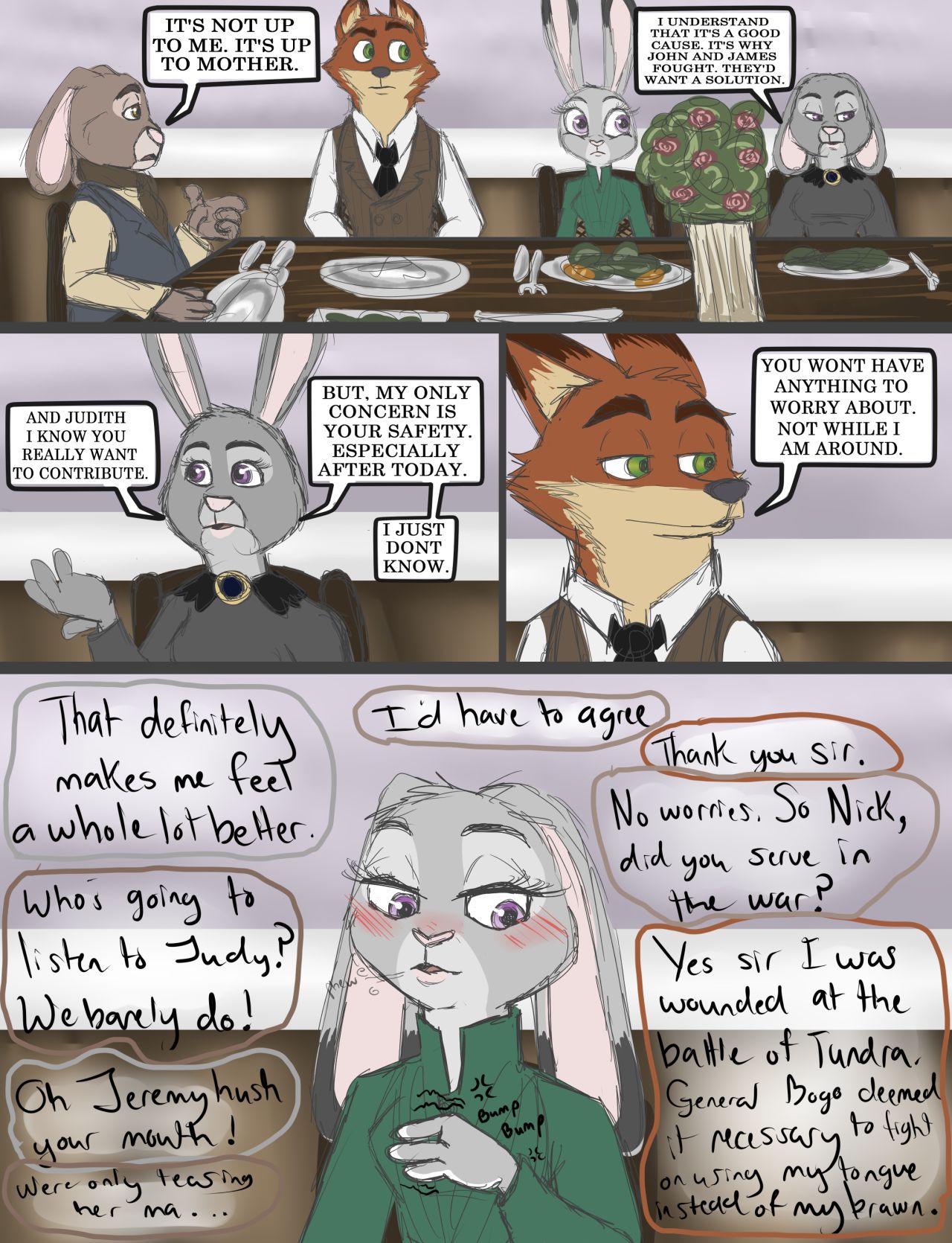 WildeHopps Civil War AU (Zootopia) [in progress] 26