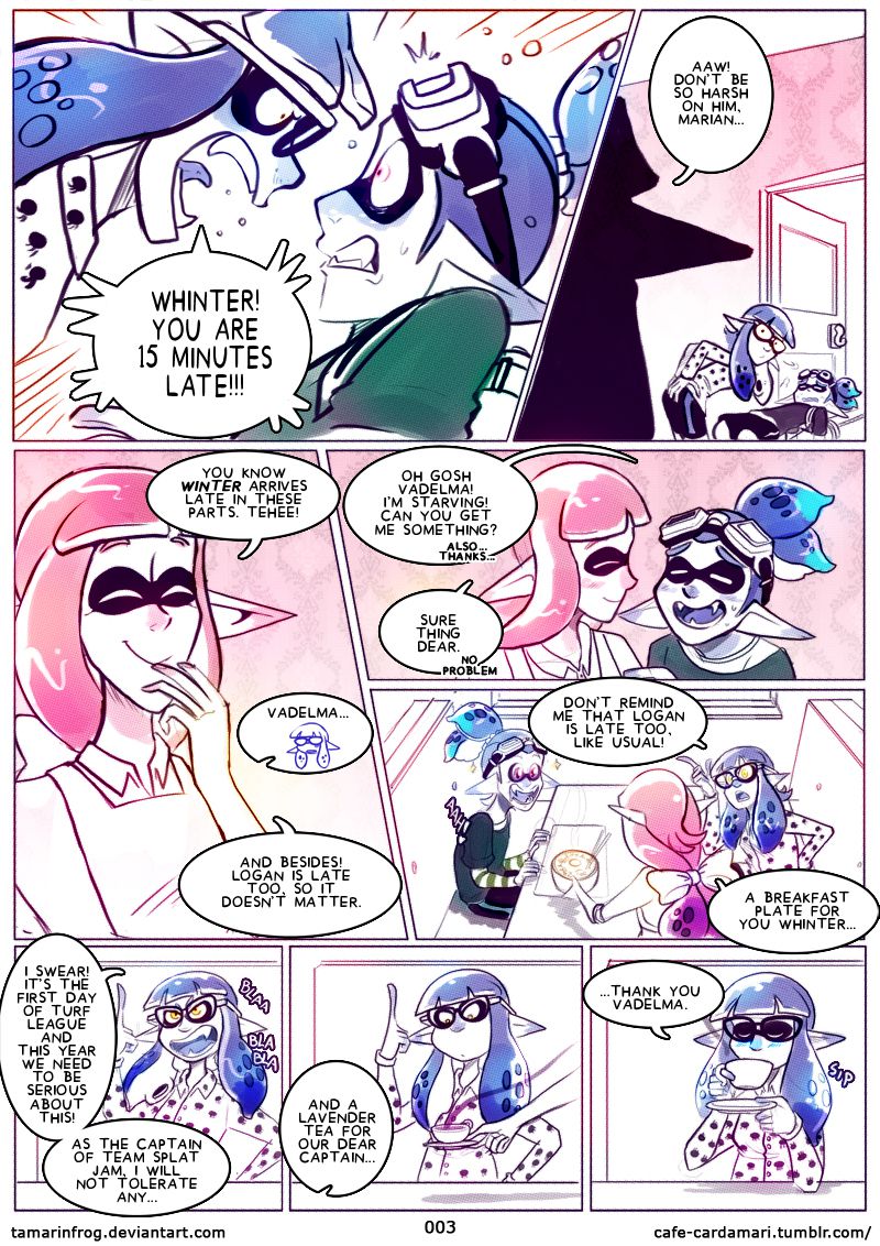 [tamarinfrog] Splatoon: First Match - Splat Jam vs Vitamin INK [English] [Ongoing] 3