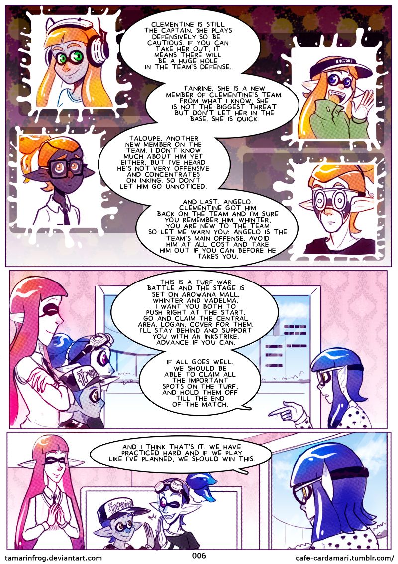 [tamarinfrog] Splatoon: First Match - Splat Jam vs Vitamin INK [English] [Ongoing] 6