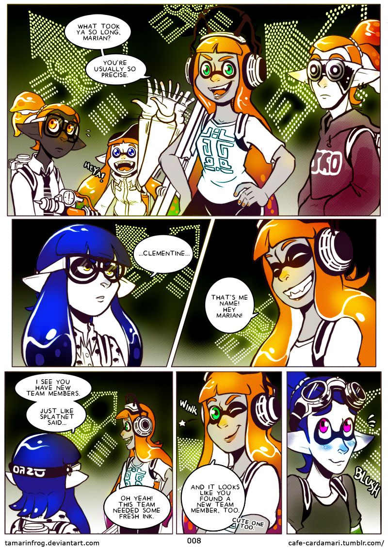 [tamarinfrog] Splatoon: First Match - Splat Jam vs Vitamin INK [English] [Ongoing] 8