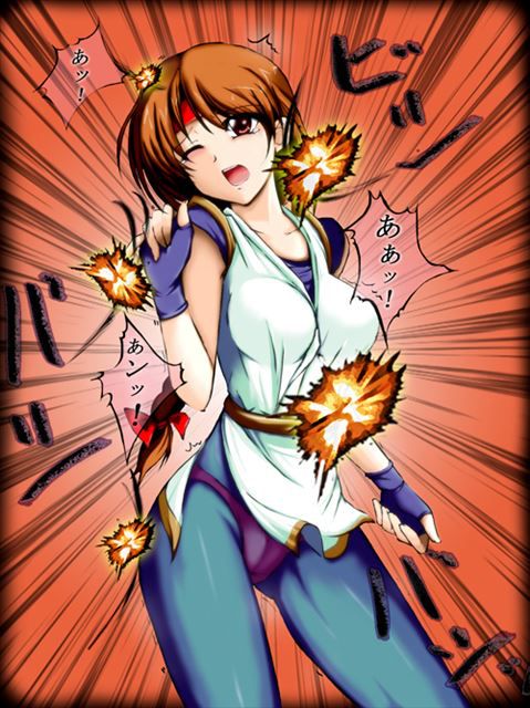 [The King of fighters: Yuri sakazaki hentai pictures. 16