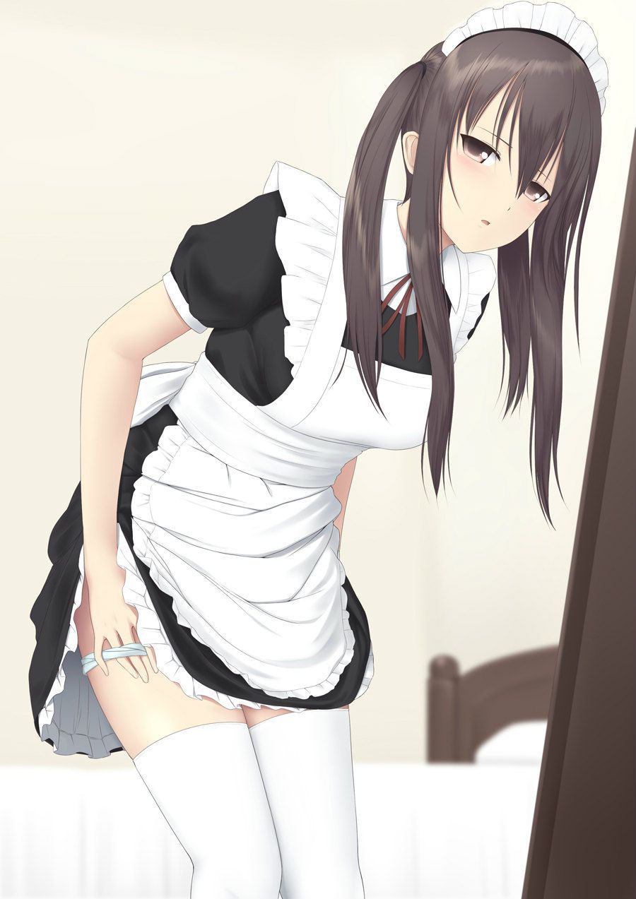 Maid hentai images I tried! 1