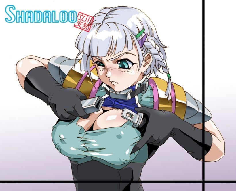 Seolla Schweizer in Super Robot Wars erotic images. 17