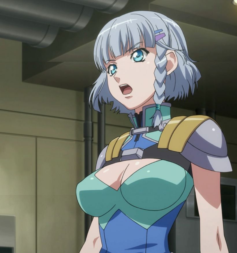 Seolla Schweizer in Super Robot Wars erotic images. 39