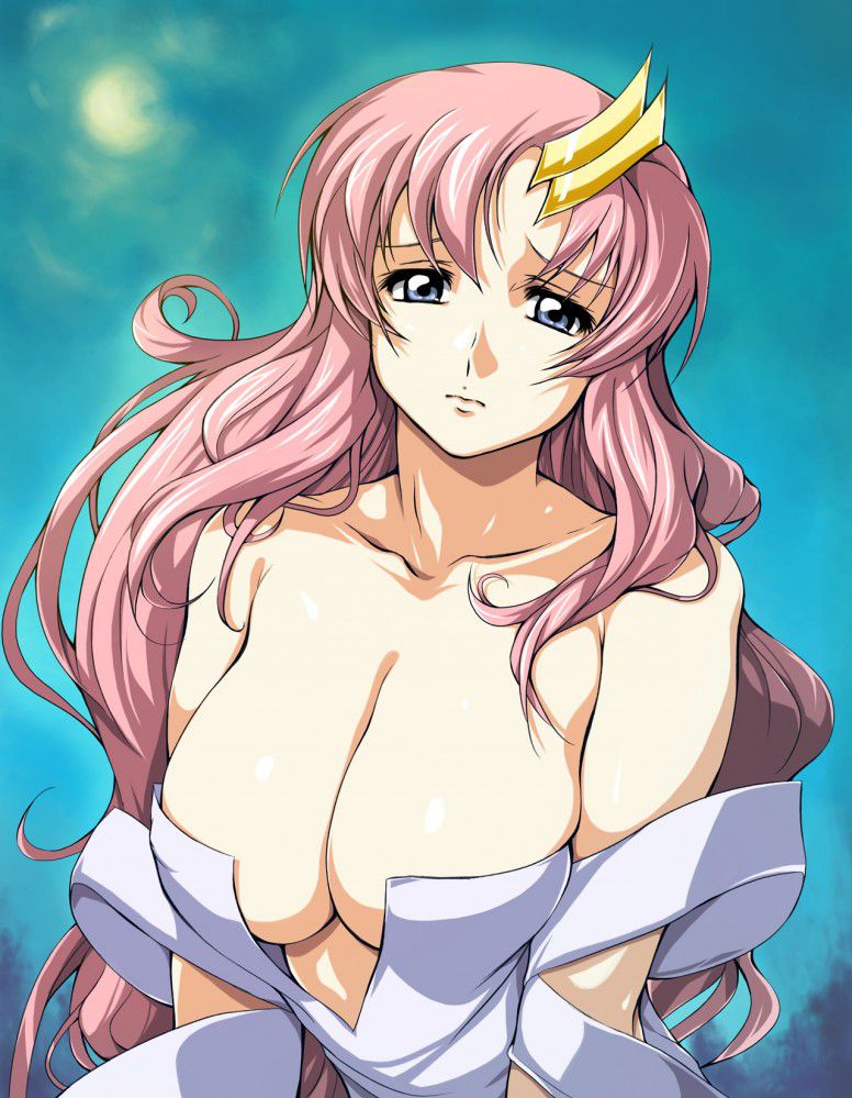 Too erotic images of Lacus Clyne in Gundam series 2