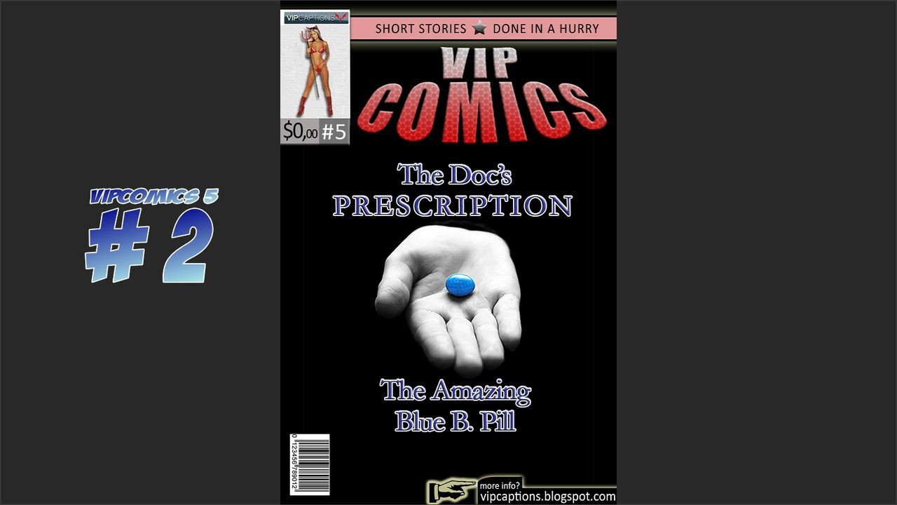 [VipCaptions] VipComics #5β Doc's Prescription: The Amazing Blue Pill 4