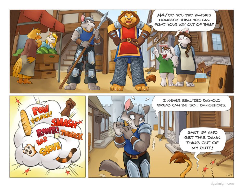 [cartoonwolf] Swords and Sausages(ongoing) 6