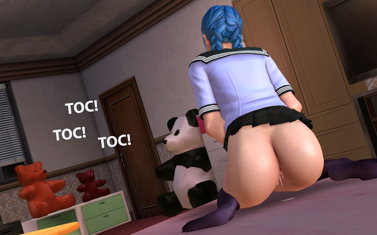 "The gift" (erotic 3D) (spanish ver.) (decensored) (+18) 3d hentai animation part 2/3 spanish 76