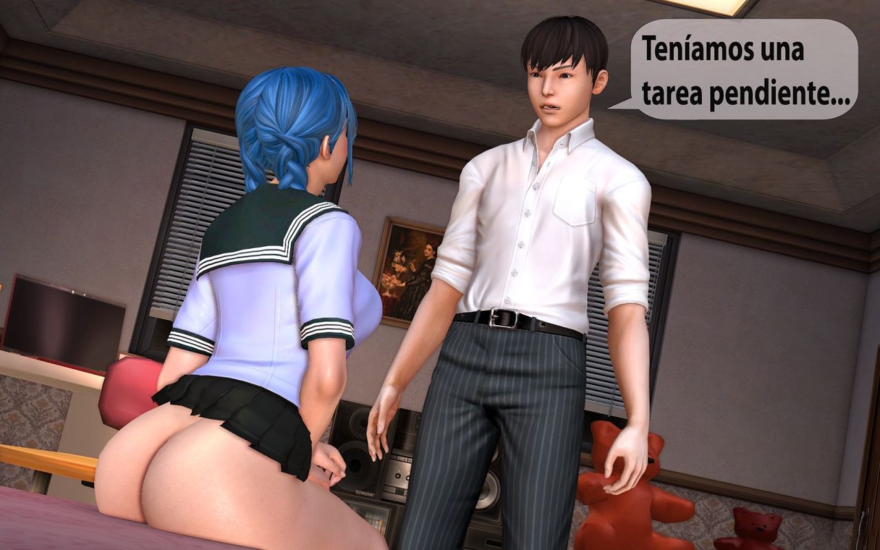 "The gift" (erotic 3D) (spanish ver.) (decensored) (+18) 3d hentai animation part 2/3 spanish 82