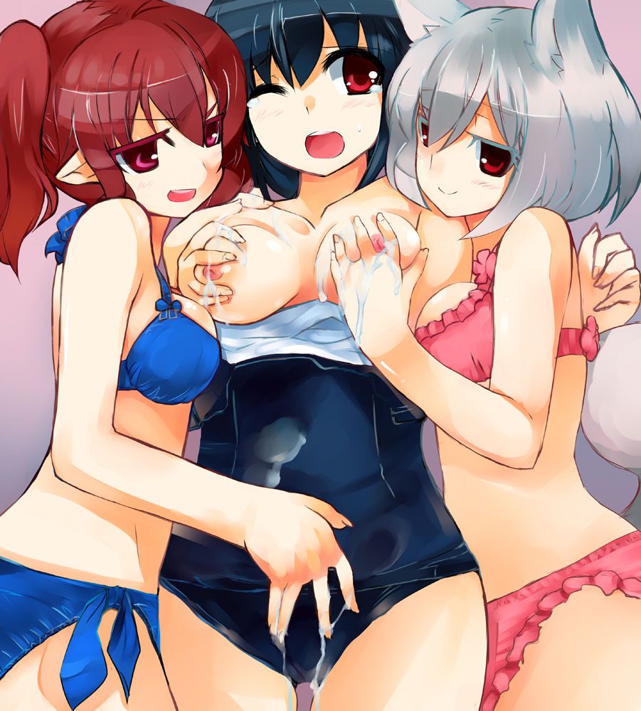 Aya shameimaru and Yuri's Yuri I of coupling cover. I usually hear from the woman's erotica also touhou Project second erotic pictures 9