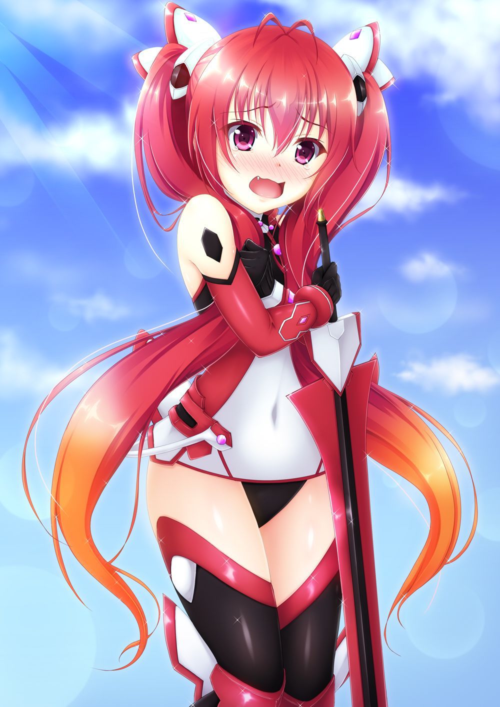 [Secondary, ZIP] best stupid anime "I will be in the twin tails. "The images together 22