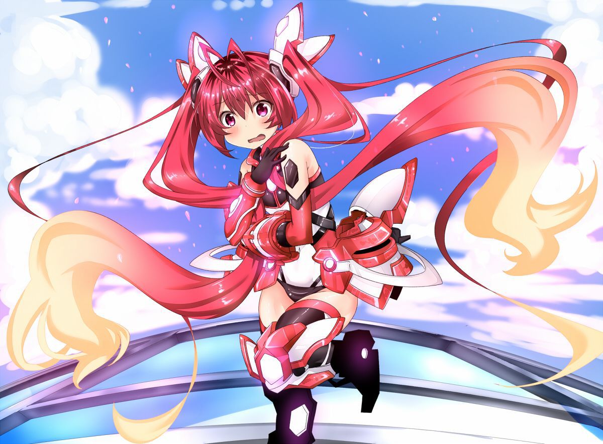 [Secondary, ZIP] best stupid anime "I will be in the twin tails. "The images together 23