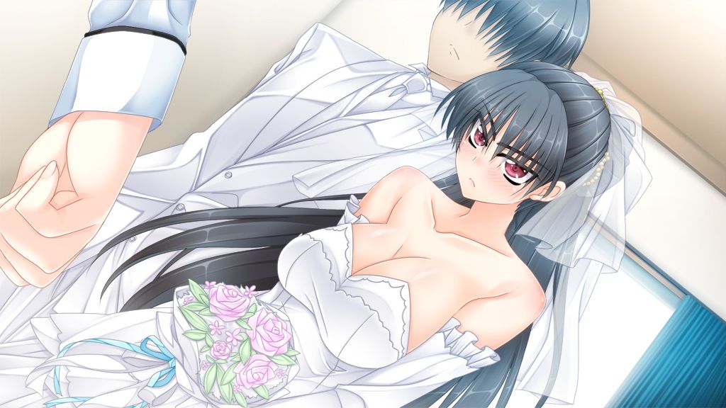 Secondary images of the girl wearing a wedding dress part 3 50 sheets [erotic and non-erotic] 12