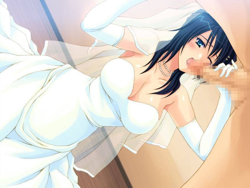 Secondary images of the girl wearing a wedding dress part 3 50 sheets [erotic and non-erotic] 20