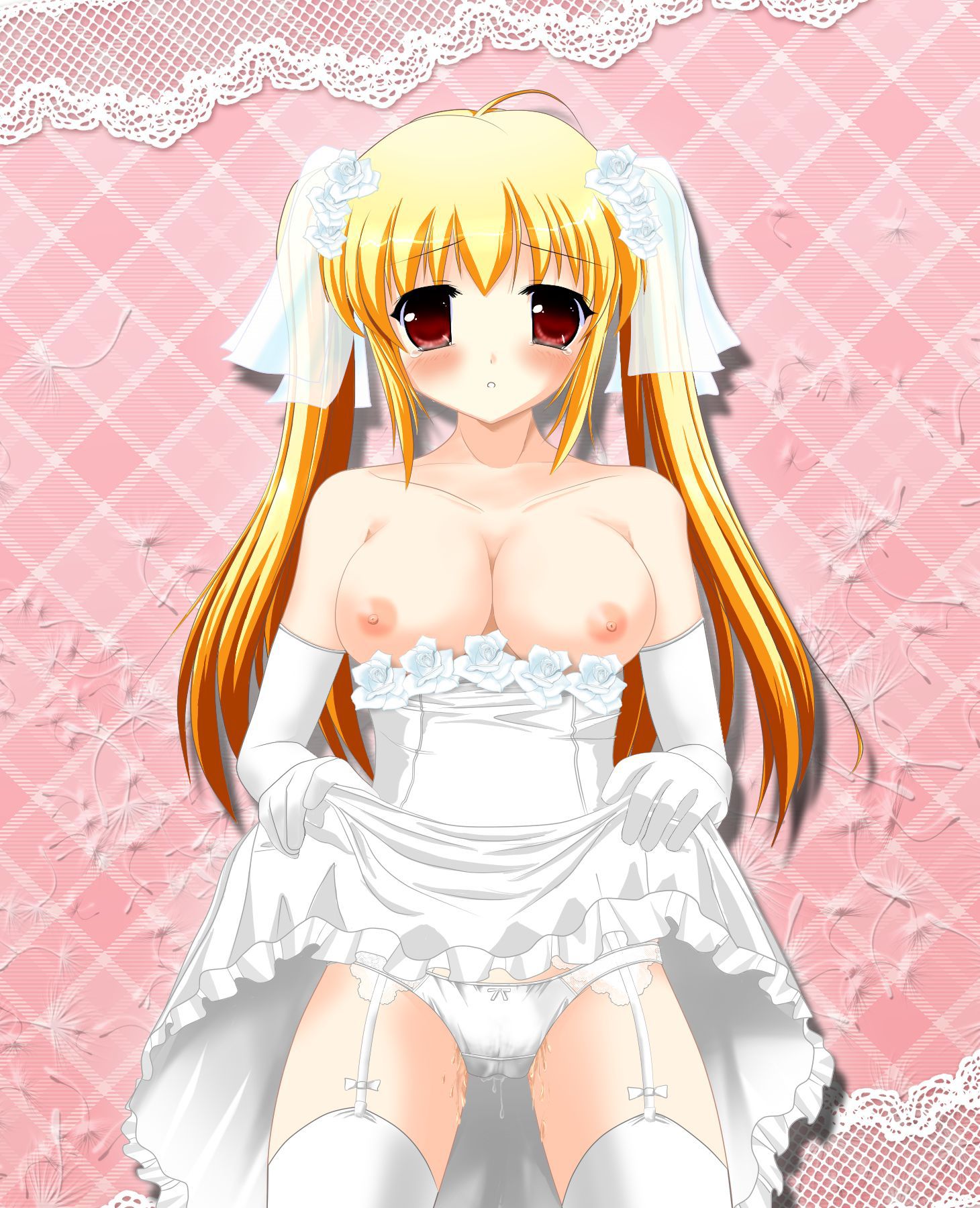Secondary images of the girl wearing a wedding dress part 3 50 sheets [erotic and non-erotic] 38