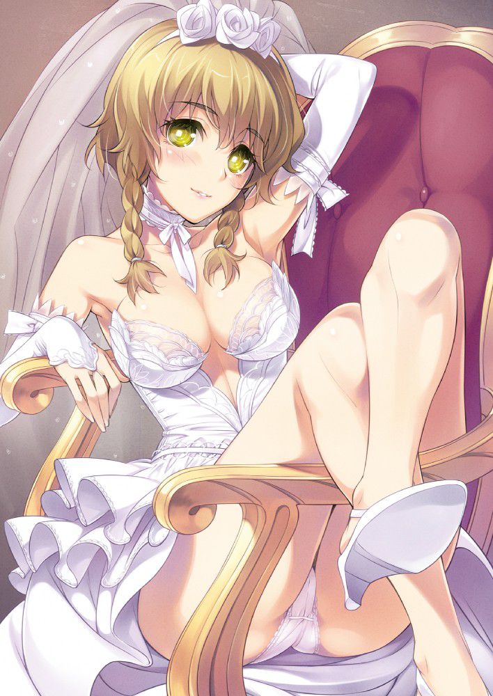Secondary images of the girl wearing a wedding dress part 3 50 sheets [erotic and non-erotic] 50