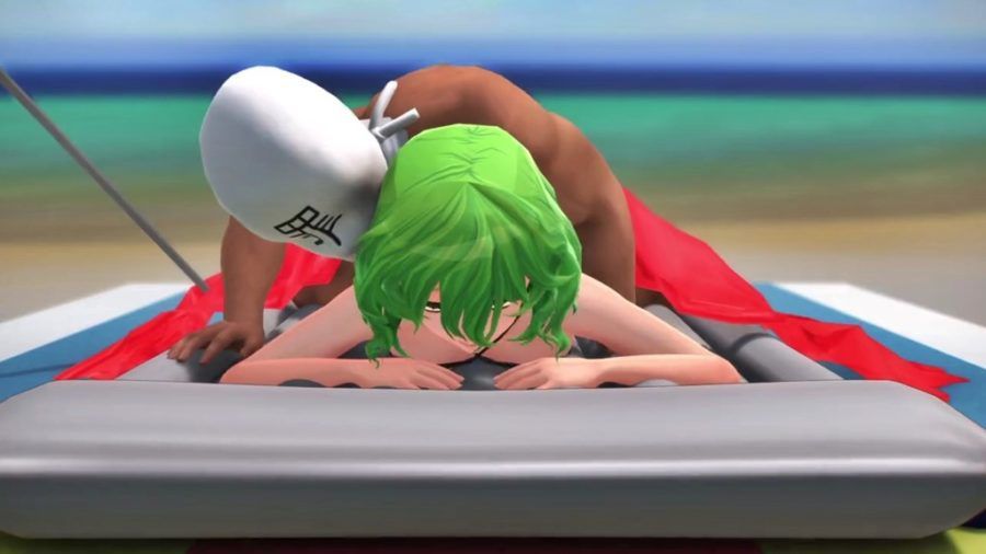 Rank [MMD-R18, touhou, sexy bikini-clad kazami yuuka and back-&gt; Cowgirl sex videos 1