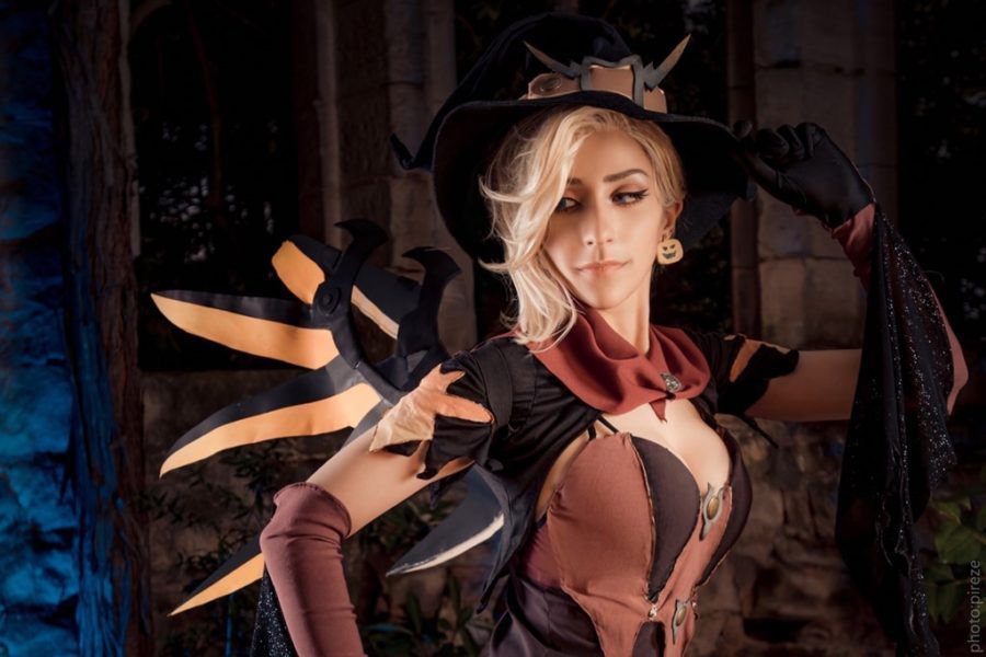 [Cosplay, Overwatch, Marcy's witch costume cosplay images + bonus 6