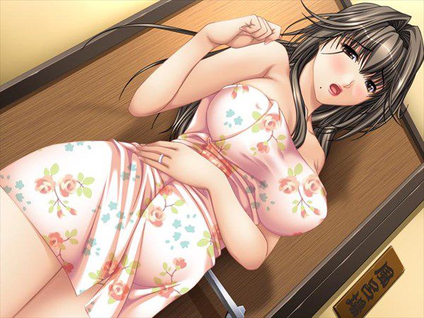 [Secondary hentai: nice 30's as comfortable embrace of busty mature woman picture 8