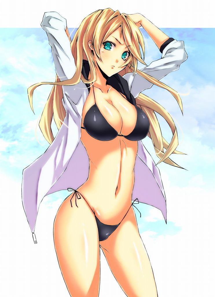 Cute swimsuit two-dimensional images. 8