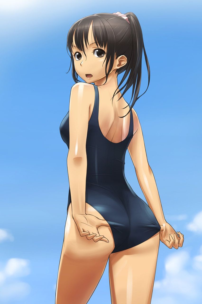 [2次] task water was radiant, but cute girl second erotic pictures 18 [swimsuit] 1