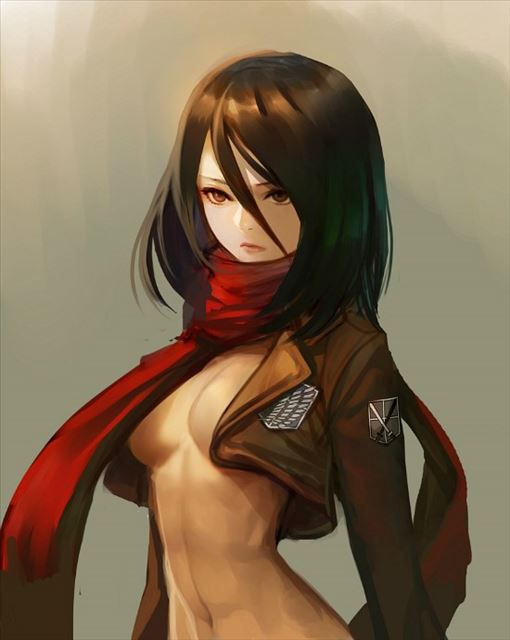 Giant invasion of Mikasa's naughty pictures part 2 19