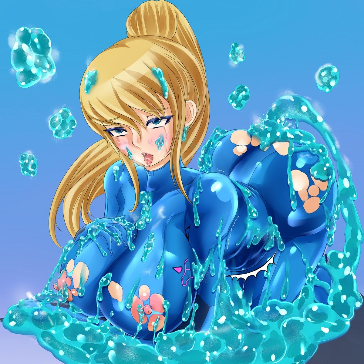 [Metroid: Samus Aran hentai images, to be happy! 2