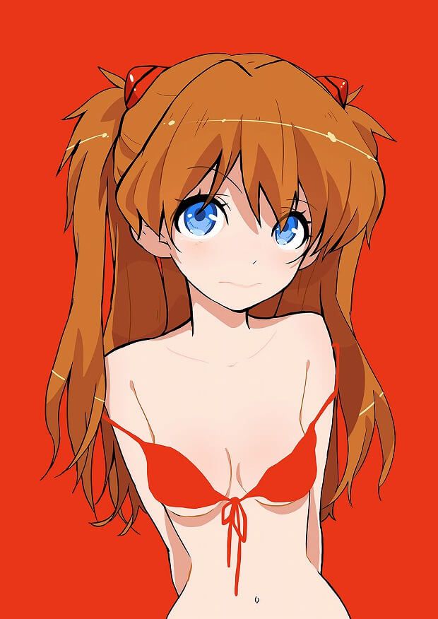 "New Evangelion" Asuka's Chin erotic swimsuit picture per article eyes able to milk Po 5
