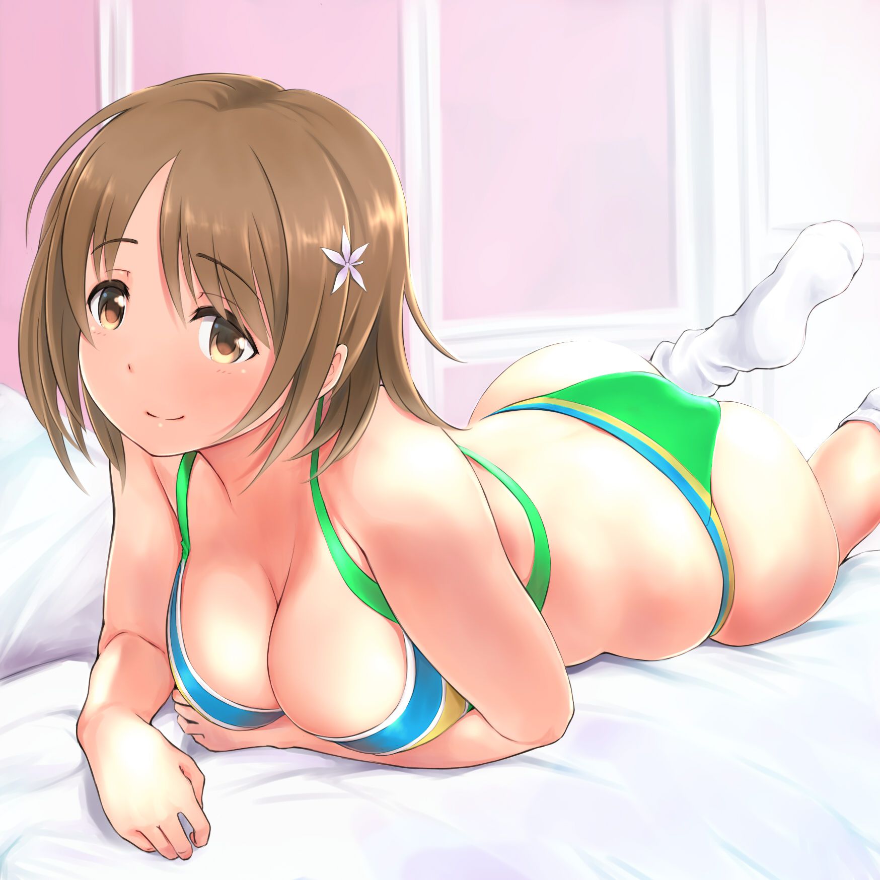 Whip lash you out breasts Mimura's Cinderella girls secondary erotic images of her [deremas] 22