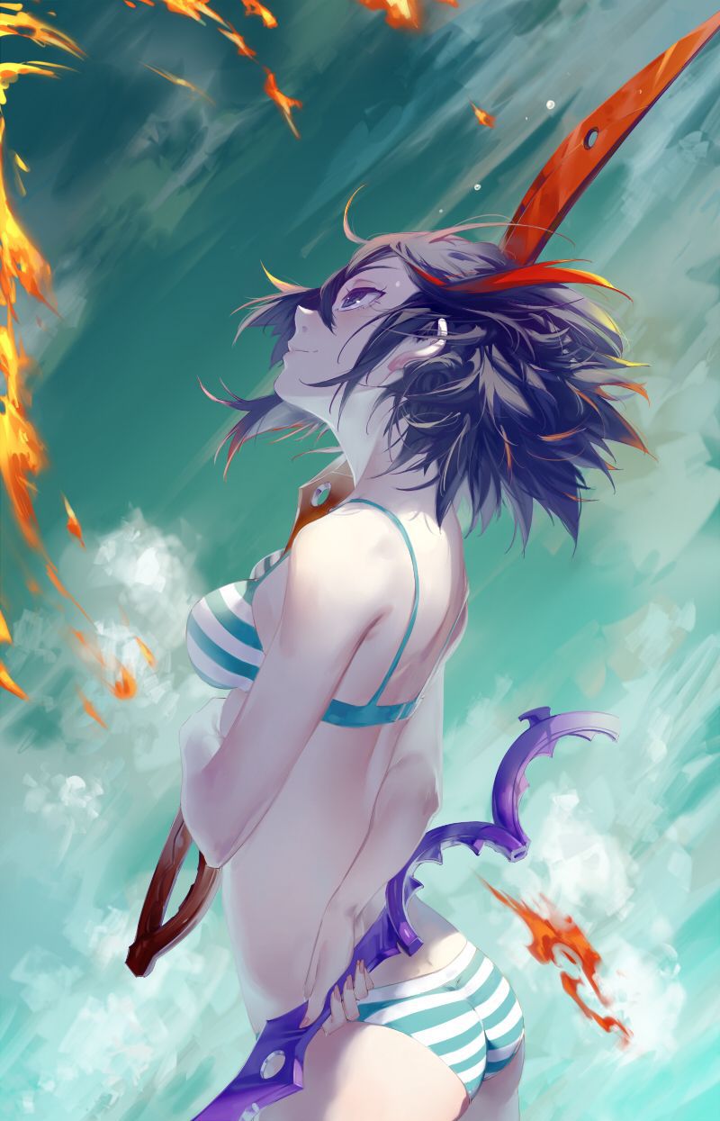 【Erotic Image】Ryuko's character image that you want to use as a reference for Kill La Kill's erotic cosplay 19