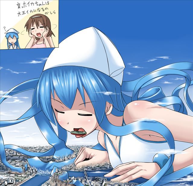 Invasion! squid girl erotic pictures part 3 (squid girl) 14