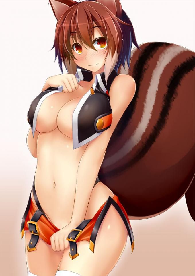 I want to be completely nuddy with BLAZBLUE 3