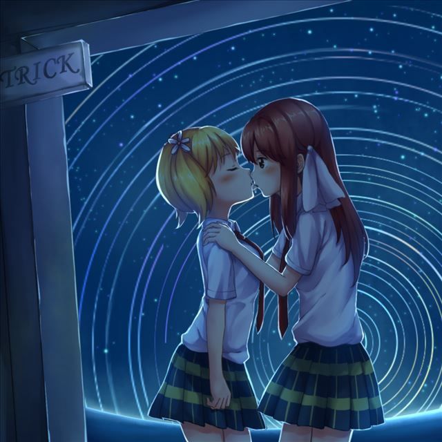 Cherry blossoms Trick erotic pictures 5 (lesbian and Yuri) 14