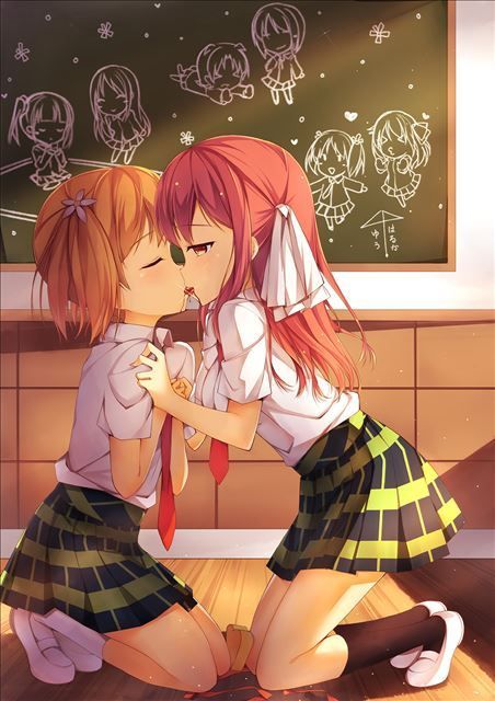 Cherry blossoms Trick erotic pictures 5 (lesbian and Yuri) 21
