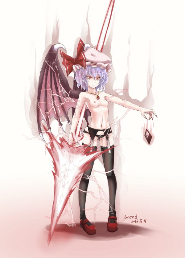 I got nasty and obscene images [touhou Project: remilia Scarlet! 5