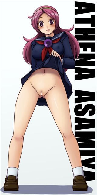 [Secondary erotic] Asamiya Athena KOF hentai pictures 4 (uniform, both angry) 5