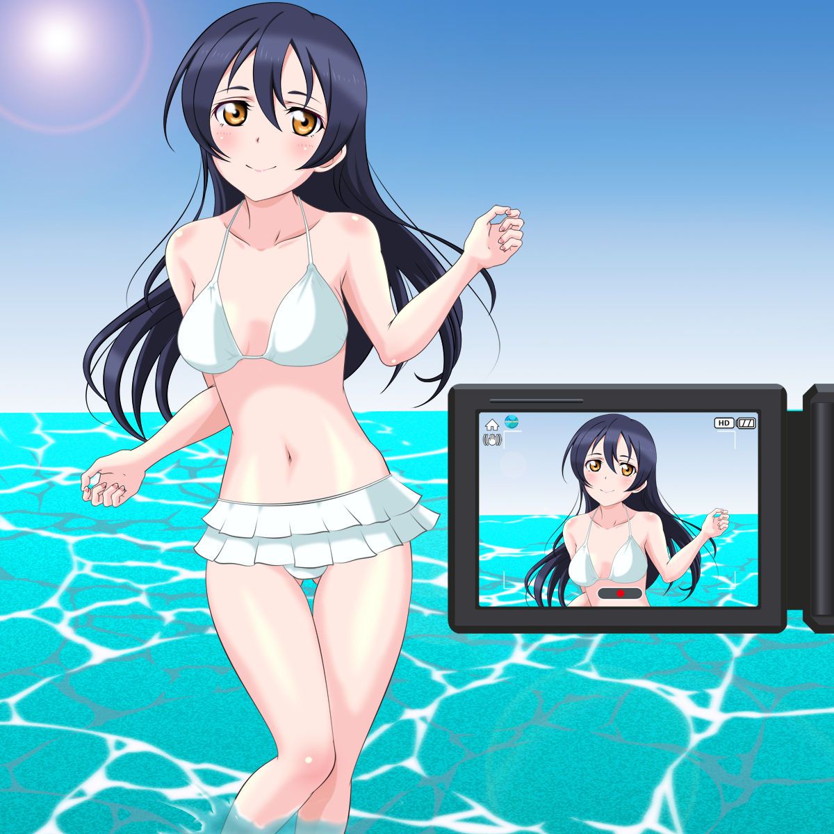 Sonoda sea unread's shameless I sexually harassed you. I'll need to overcome shy love live! Secondary erotic pictures 36