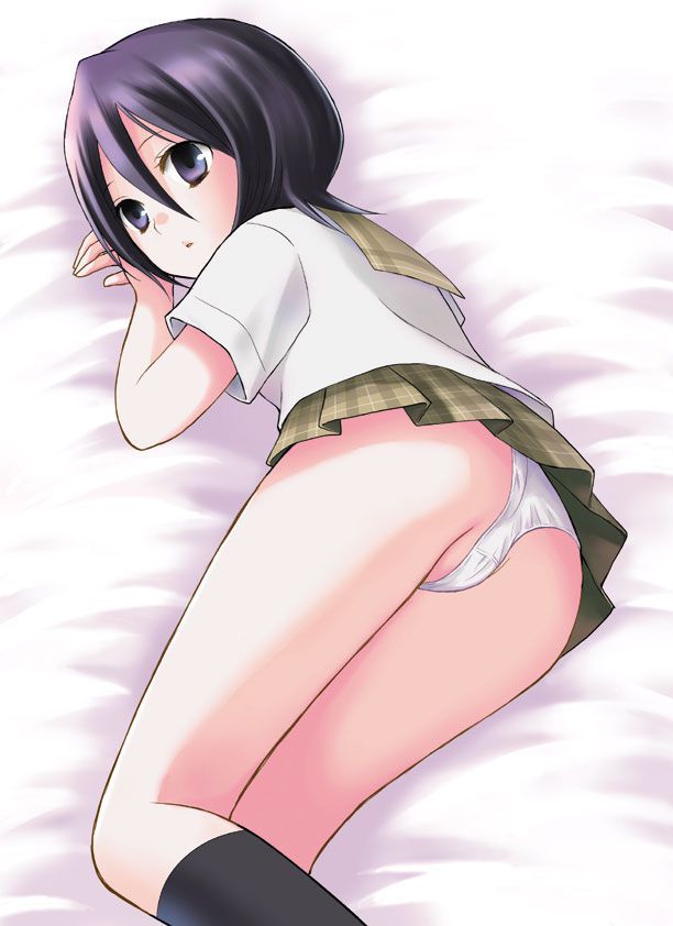 Erotic images of Rukia's distressing desperate sexy pose! 【BLEACH】 7