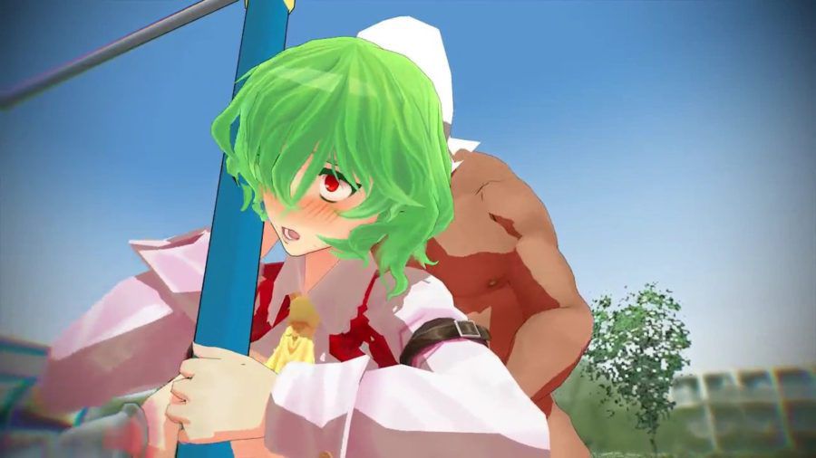 [MMD R18, touhou, kazami yuuka pies SEX with busty breast milking play & back! 11