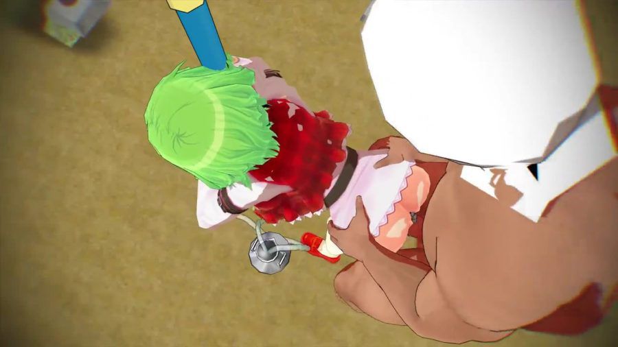 [MMD R18, touhou, kazami yuuka pies SEX with busty breast milking play & back! 9