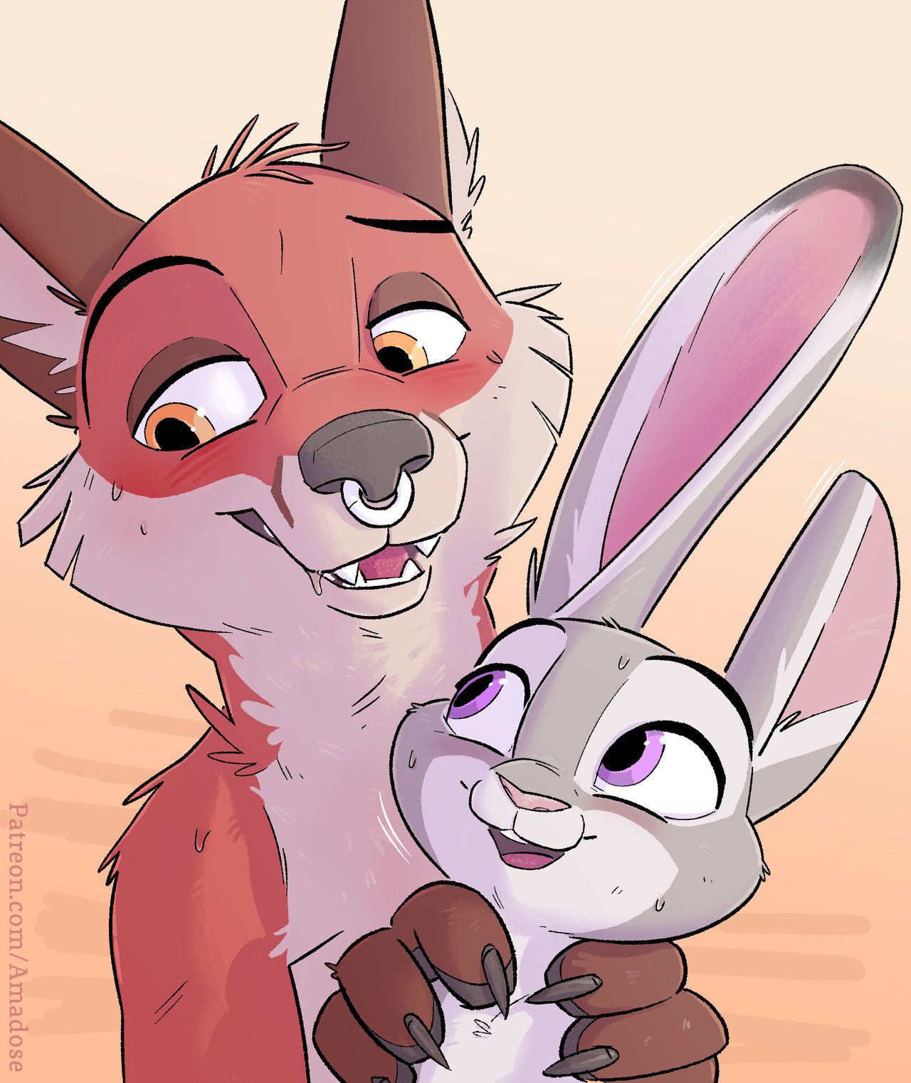 [Amadose] A Zootopia Cucking Comic (Ongoing) [with Extras] 109