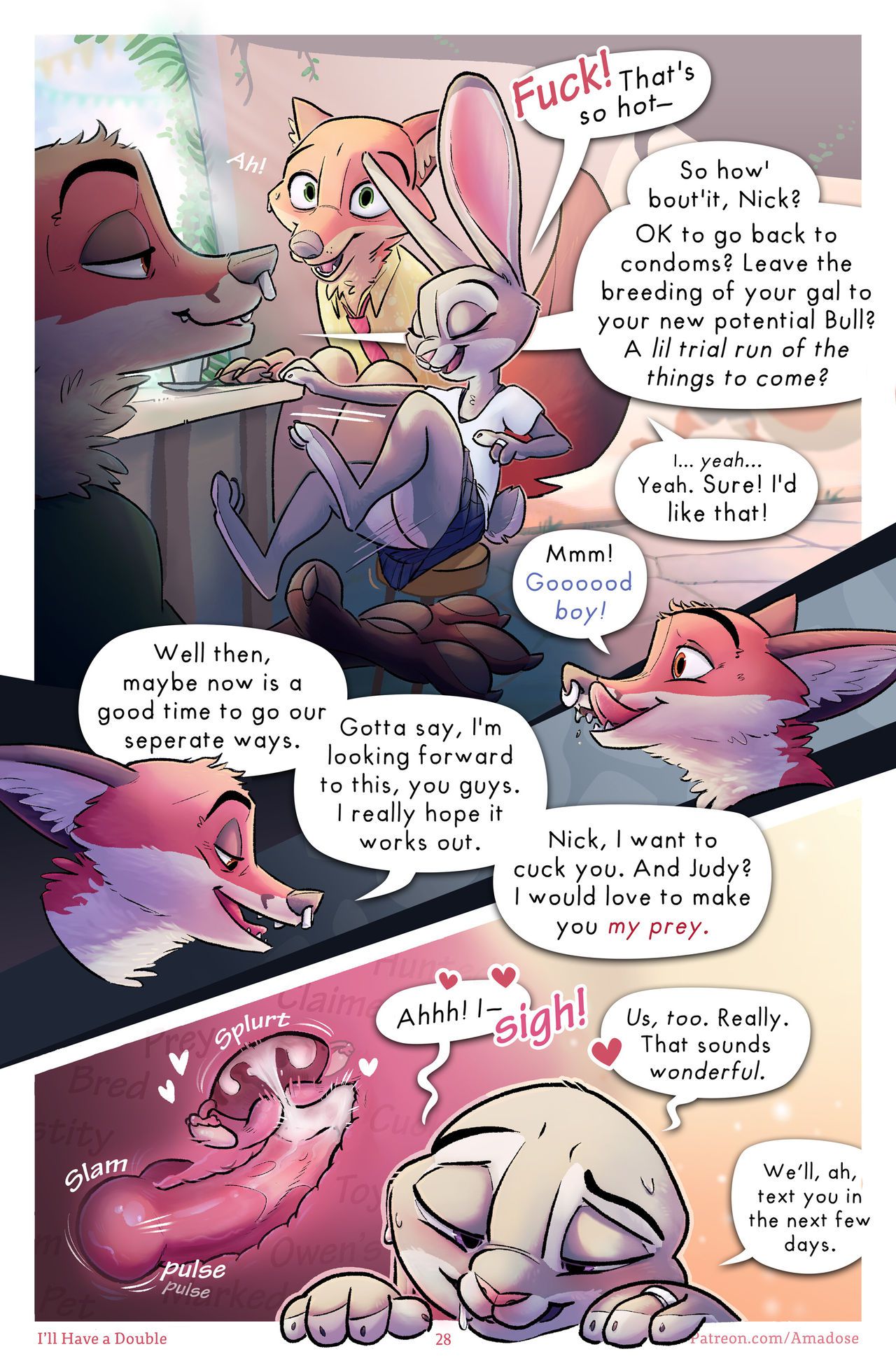 [Amadose] A Zootopia Cucking Comic (Ongoing) [with Extras] 29