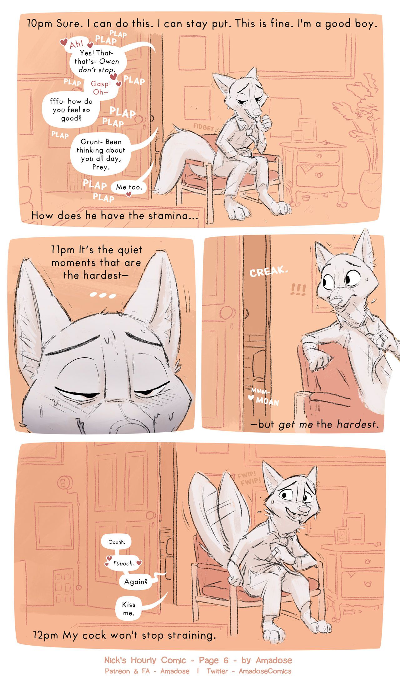 [Amadose] A Zootopia Cucking Comic (Ongoing) [with Extras] 60