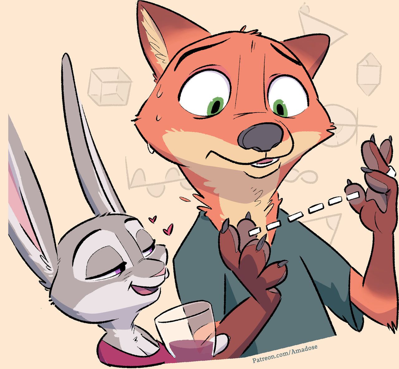 [Amadose] A Zootopia Cucking Comic (Ongoing) [with Extras] 81